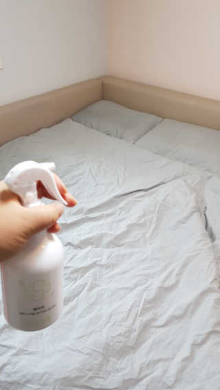그린그램 베이직 뿌리는 살균 소독제 살균소독수 — 3점을 준 리뷰어가 2020년 3월 올린 사용 사진