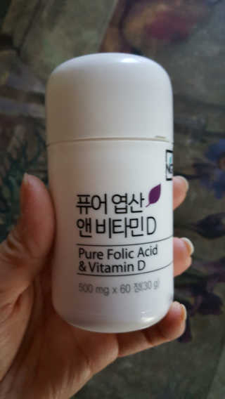 네츄럴굿띵스 퓨어 락토 철분 60일분 — 5점을 준 리뷰어가 2018년 2월 올린 사용 사진