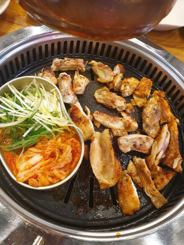 [사계진미 수유점] 닭갈비 무제한 2인 + 막국수 리뷰 사진