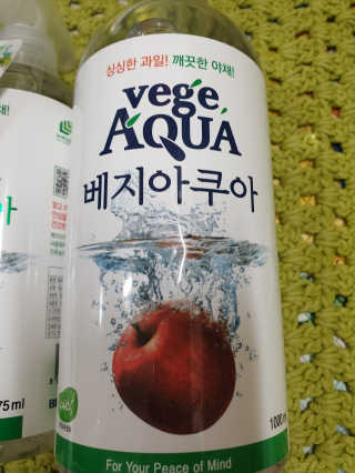 베지아쿠아 475ml + 리필 1000ml 1Set — 5점을 준 리뷰어가 2019년 10월 올린 사용 사진