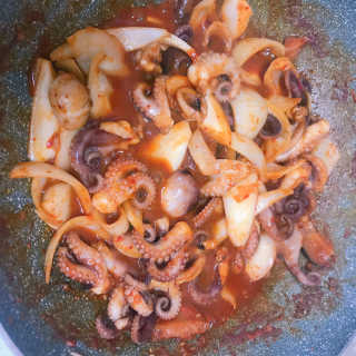 맵꾸미 쭈꾸미볶음 450g — 5점을 준 리뷰어가 2019년 9월 올린 사용 사진