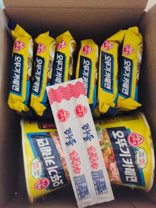 오뚜기카레면 2차 모집 — 4점을 준 리뷰어가 2019년 2월 올린 사용 사진
