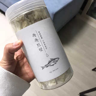 펫프렌즈 [면역력강화]첨가 북어 100퍼센트 촉촉트릿 북어 80g — 4점을 준 리뷰어가 2020년 1월 올린 사용 사진