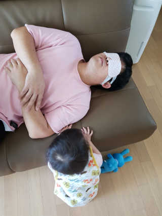 꽃보다청춘 토닥토닥 쉬어요_수고했어 잘자요 아이워머 — 5점을 준 리뷰어가 2018년 4월 올린 사용 사진