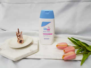 세바메드 베이비 바디밀크 200ml — 5점을 준 리뷰어가 2020년 1월 올린 사용 사진