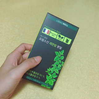 로하스웰 프랑스산 레몬밤 분말 — 2.5점을 준 리뷰어가 2018년 7월 올린 사용 사진