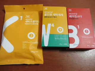레인보우샵 올인원세탁세제,베이킹소다 스틱포6개입+세탁조클리너 — 5점을 준 리뷰어가 2018년 3월 올린 사용 사진