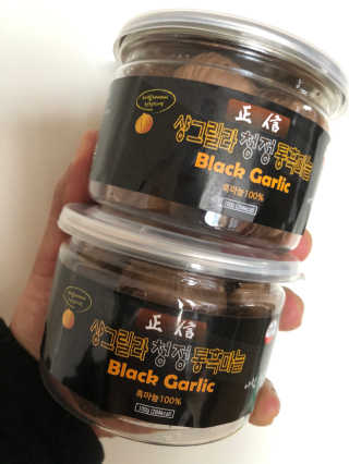 정신무역 티베트 히말라야 샹그릴라 통흑마늘 100g+100g — 5점을 준 리뷰어가 2020년 3월 올린 사용 사진