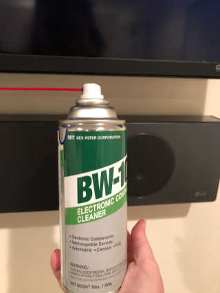 BW-100, 전자 접점 클리너 — 5점을 준 리뷰어가 2019년 10월 올린 사용 사진