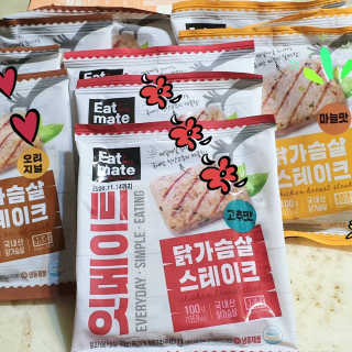 랭킹닭컴 잇메이트 닭가슴살 스테이크 혼합 1kg — 5점을 준 리뷰어가 2019년 12월 올린 사용 사진