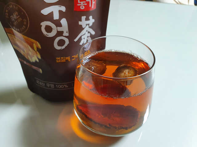 장수농가 우엉차 50g 3팩 + 보틀 리뷰 사진