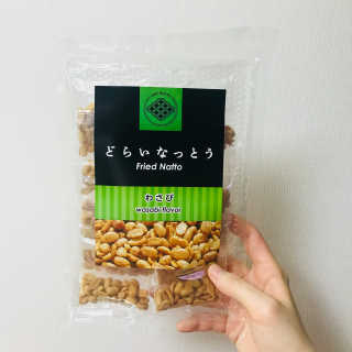맛있는드라이낫또 프라이드낫또 와사비플레이버 — 4.33점을 준 리뷰어가 2018년 1월 올린 사용 사진