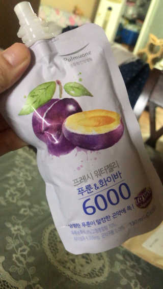 풀무원 프레시 워터젤리 — 5점을 준 리뷰어가 2018년 8월 올린 사용 사진