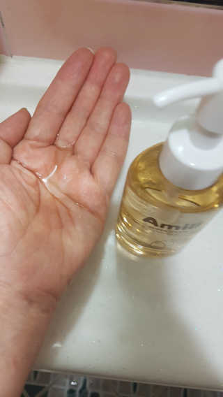 에이밀 슈퍼 그레인 클렌징 오일 125ml — 3.5점을 준 리뷰어가 2019년 9월 올린 사용 사진