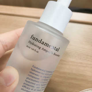 키노닉스 펀더멘탈 하이드레이팅 앰플 부스터 — 5점을 준 리뷰어가 2019년 4월 올린 사용 사진