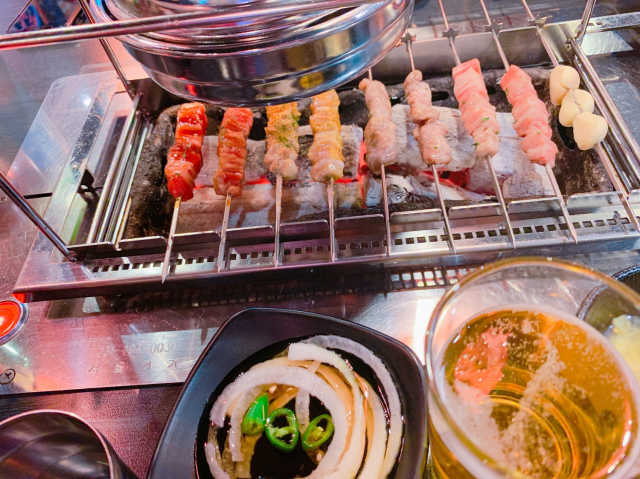 [천호양꼬치] 자유롭게 음식메뉴 3만원 이용권 리뷰 사진