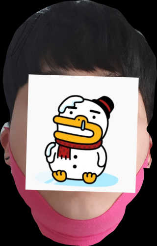 스케덤 펩타이드 리프팅밴드 — 5점을 준 리뷰어가 2019년 6월 올린 사용 사진