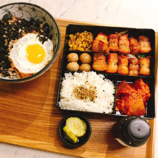 [오스테끼]마약삼겹+김치볶음밥or마약삼겹+제육볶음 — 4.5점을 준 리뷰어가 2019년 5월 올린 사용 사진