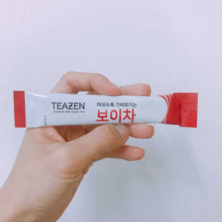티젠 보이차 + 마이보틀 세트 — 5점을 준 리뷰어가 2018년 6월 올린 사용 사진
