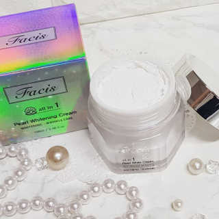 파시스 올인원 진주 화이트닝 크림 100ml — 5점을 준 리뷰어가 2019년 3월 올린 사용 사진
