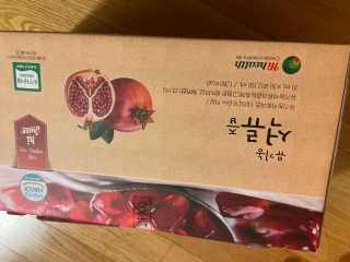 [하이헬스] 정말 진하고 맛있는 유기농 석류즙 30포 — 5점을 준 리뷰어가 2019년 11월 올린 사용 사진