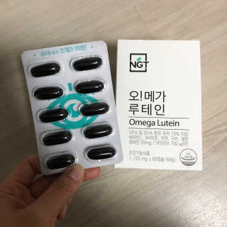 네츄럴굿띵스 오!메가루테인 60일분 — 5점을 준 리뷰어가 2018년 4월 올린 사용 사진