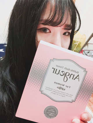 NEW 앙쥬르 버블티슈 프리미엄 앙쥬르 버블티슈(for Women) — 3.5점을 준 리뷰어가 2017년 3월 올린 사용 사진