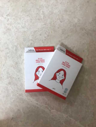 자이엘 S.O.S 레드 칙 케어팩 2 Box — 4점을 준 리뷰어가 2019년 10월 올린 사용 사진
