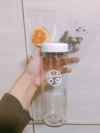 ㅎㅎ마이워터 ㅎㅎ 마이워터 과일워터팩+전용보틀_레몬오렌지 — 4.5점을 준 리뷰어가 2017년 9월 올린 사용 사진