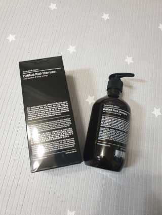 the naked object [탈모볼륨샴푸] 디블랙 팩 샴푸 — 4점을 준 리뷰어가 2019년 12월 올린 사용 사진