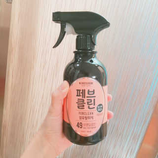 더블유드레스룸 페브클린 500ml — 5점을 준 리뷰어가 2018년 11월 올린 사용 사진