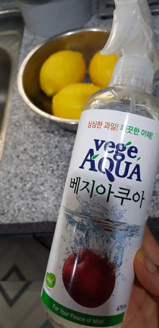 베지아쿠아 475ml + 리필 1000ml 1Set — 5점을 준 리뷰어가 2019년 7월 올린 사용 사진