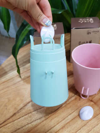 물때가 끼지않는 인라이프 위생양치컵 — 5점을 준 리뷰어가 2019년 6월 올린 사용 사진