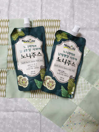 장수농가 남태평양 사모아 노니 원액 1L or 200mlx10팩 중 택 1 — 5점을 준 리뷰어가 2019년 1월 올린 사용 사진