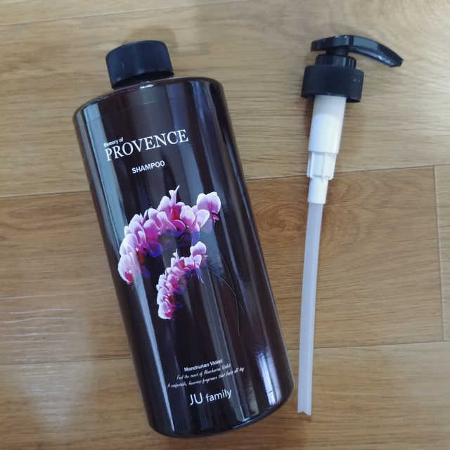 프로방스 바이올렛 퍼퓸 샴푸 1000ml 업그레이드 리뷰 사진