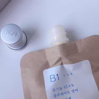 톤28 유기농 블루라이트 방어 UV 차단거리 건성용 B1 — 5점을 준 리뷰어가 2019년 4월 올린 사용 사진