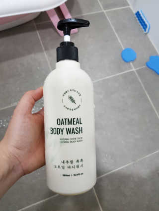 (주)에네스티 내추럴 촉촉  오트밀 바디워시 500ml — 4점을 준 리뷰어가 2020년 3월 올린 사용 사진