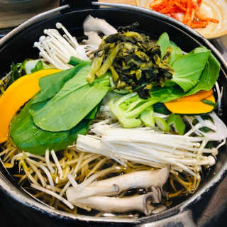 미스터시래기_수원점 [미스터시래기_수원]시래기샤브샤브와 꼬막무침2인SET — 4.5점을 준 리뷰어가 2019년 1월 올린 사용 사진