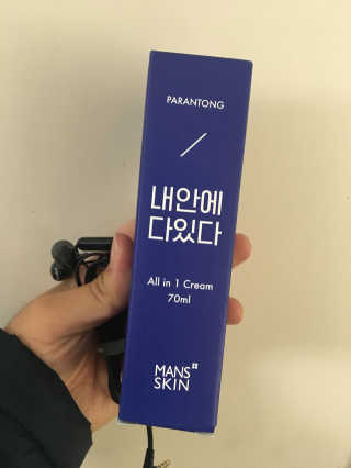 맨즈스킨 파란통 내안에다있다 — 5점을 준 리뷰어가 2017년 10월 올린 사용 사진