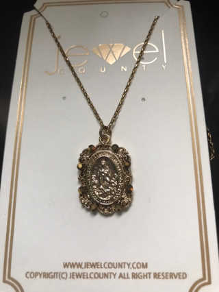 쥬얼카운티 92.5 Silver Byzantine Coin Pendant Necklace — 5점을 준 리뷰어가 2018년 12월 올린 사용 사진