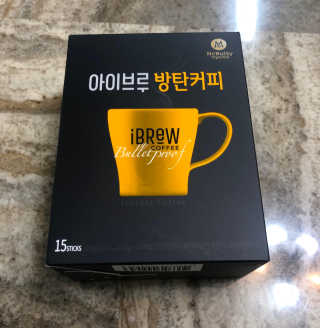 한국맥널티 아이브루 방탄커피 — 4점을 준 리뷰어가 2019년 9월 올린 사용 사진