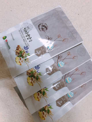 [하이헬스] 환절기에 좋은 참진한 도라지생강즙 30포 — 5점을 준 리뷰어가 2019년 11월 올린 사용 사진
