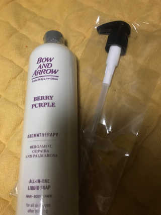 보우앤애로우 아로마 올인원 리퀴드 솝 - 베리 퍼플 500ml — 4점을 준 리뷰어가 2020년 1월 올린 사용 사진