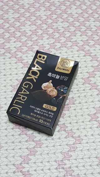 데이웰즈 흑마늘분말골드 — 5점을 준 리뷰어가 2017년 11월 올린 사용 사진
