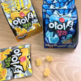 아이셔젤리 레몬맛, 아이셔젤리 블루에이드맛 — 3점을 준 리뷰어가 2019년 3월 올린 사용 사진