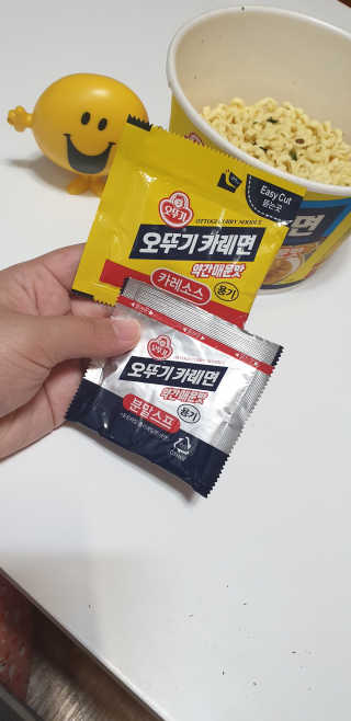 오뚜기카레면 2차 모집 — 5점을 준 리뷰어가 2019년 2월 올린 사용 사진