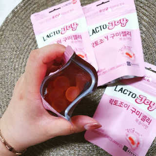 락토조이 구미젤리 복숭아맛 — 5점을 준 리뷰어가 2019년 8월 올린 사용 사진