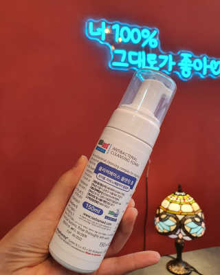 세바메드 안티박테리얼 클렌징 폼 — 5점을 준 리뷰어가 2020년 1월 올린 사용 사진