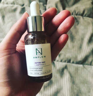 앰플엔 암 페트 펩티드 샷 AMPOULE — 5점을 준 리뷰어가 2019년 6월 올린 사용 사진