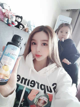 오메가-3스무디 [오메가스무디] 짜먹는 오메가3 DHA 임산부 어린이 — 5점을 준 리뷰어가 2019년 3월 올린 사용 사진